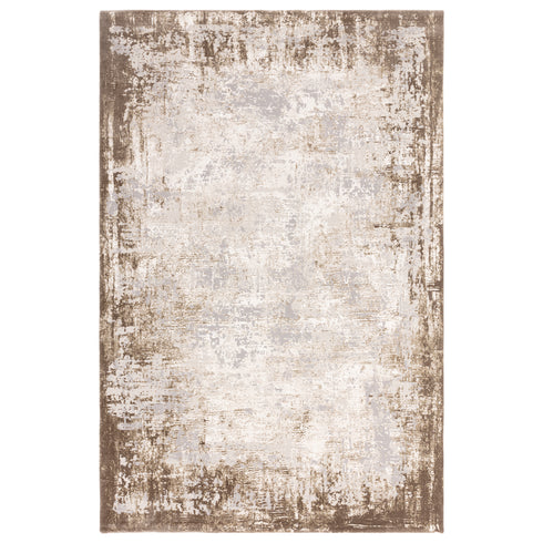 Lyza Rug Border Beige Rug