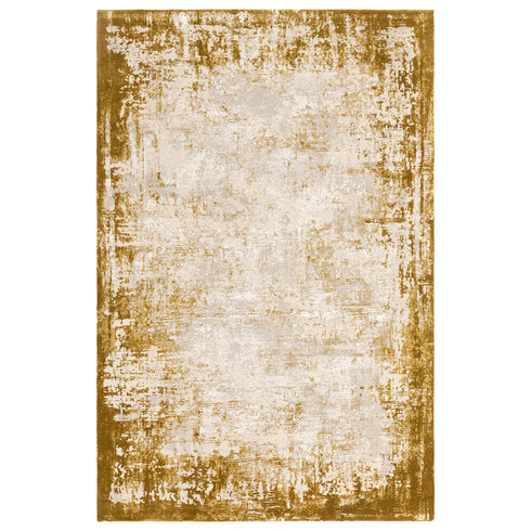 Lyza Rug Border Gold Rug