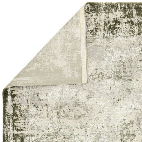 Lyza Rug Border Green Rug