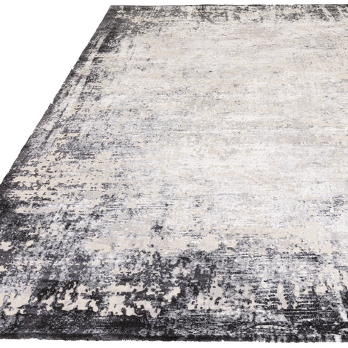 Lyza Rug Border Grey Rug