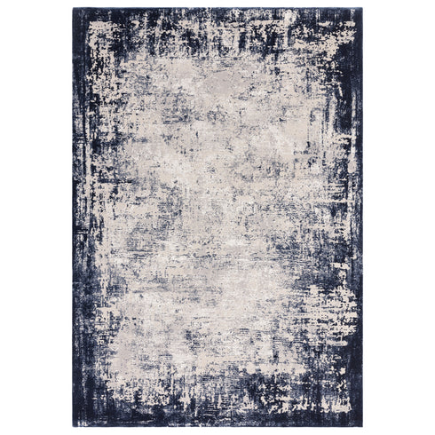 Lyza Rug Border Navy Rug