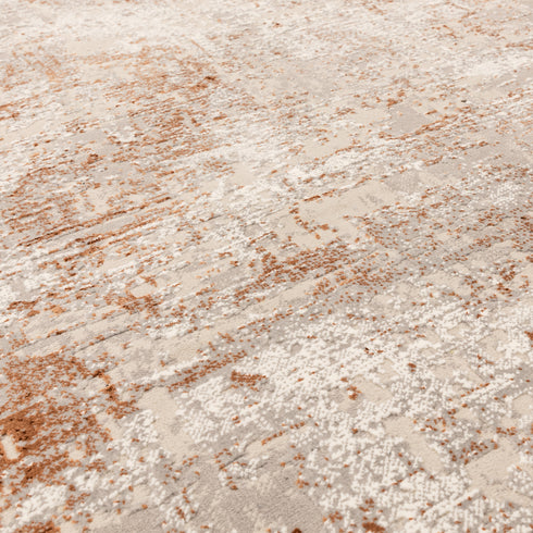 Lyza Rug Border Terracotta Rug