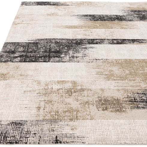 Lyza Rug Lines Beige Rug
