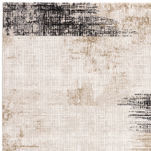 Lyza Rug Lines Beige Rug