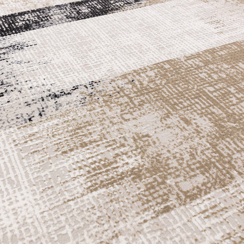 Lyza Rug Lines Beige Rug