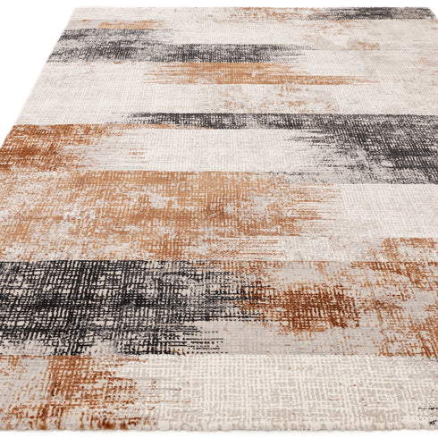 Lyza Rug Lines Terracotta Rug