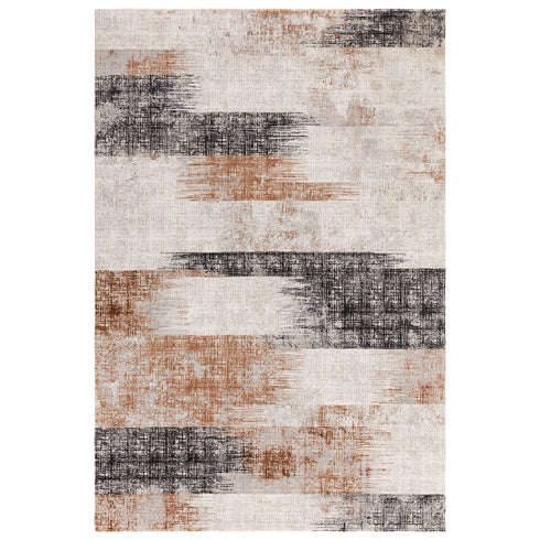 Lyza Rug Lines Terracotta Rug