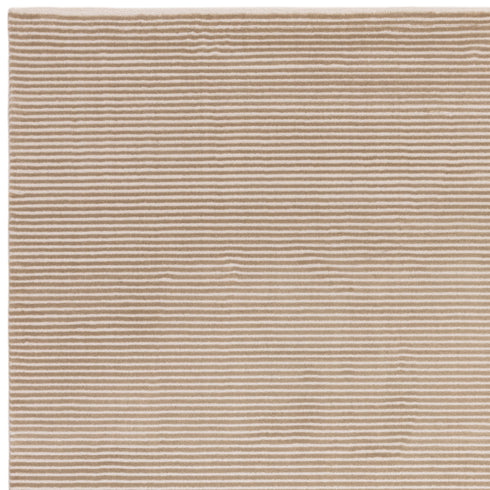 Lyza Rug Plain Stripe Beige