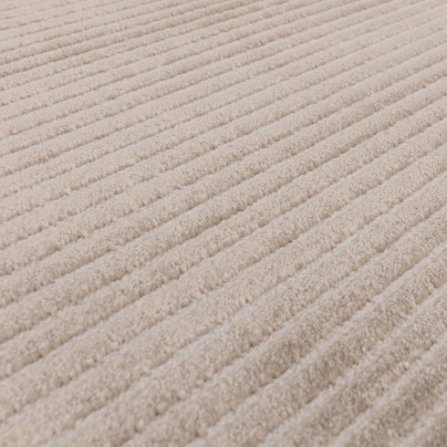Lyza Rug Plain Stripe Beige