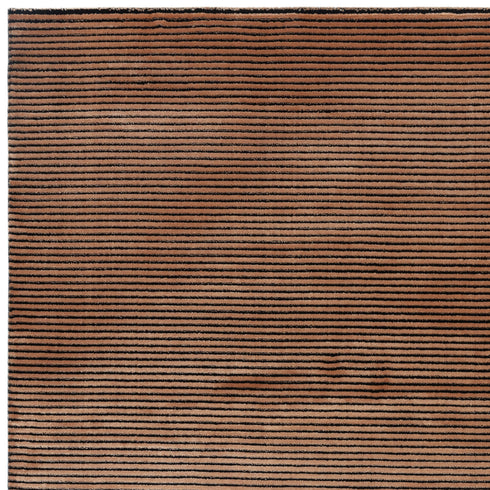 Lyza Rug Plain Stripe Terracotta
