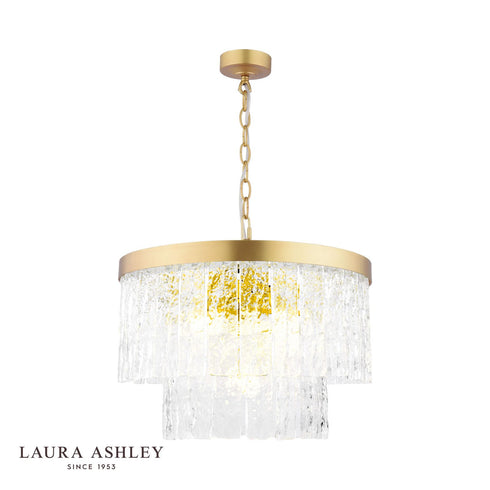 Laura Ashley Durnsford 4 Light Pendant