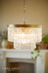 Laura Ashley Durnsford 4 Light Pendant