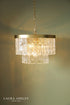 Laura Ashley Durnsford 4 Light Pendant