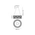 Zula Round Pendant Chandelier 8 Light