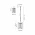 Mano Pendant / Semi Ceiling Convertible 1 Light