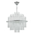 Lourve Chrome 13 Light Pendant