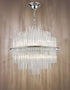 Lourve Chrome 13 Light Pendant
