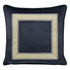 Parisian Black Velvet Cushion