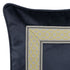 Parisian Black Velvet Cushion