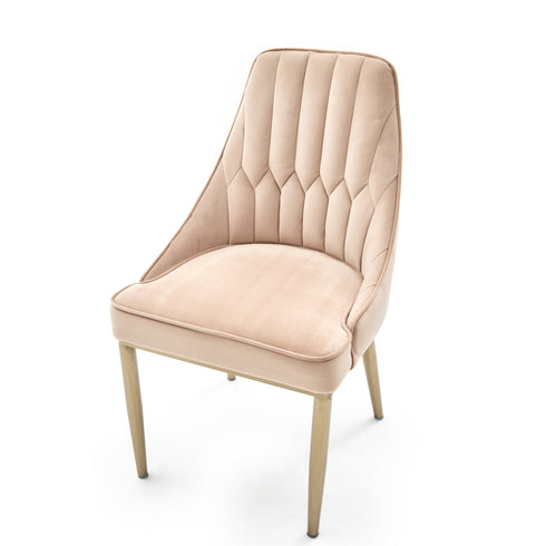 Blake Dining Chair - Gold Taupe
