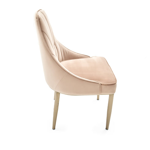 Blake Dining Chair - Gold Taupe