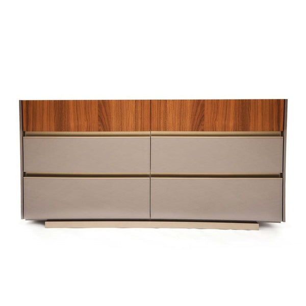Corso Como Beige 6 Drawer Chest - Ex Display
