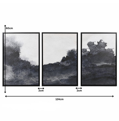 Stormy 3 Piece Picture