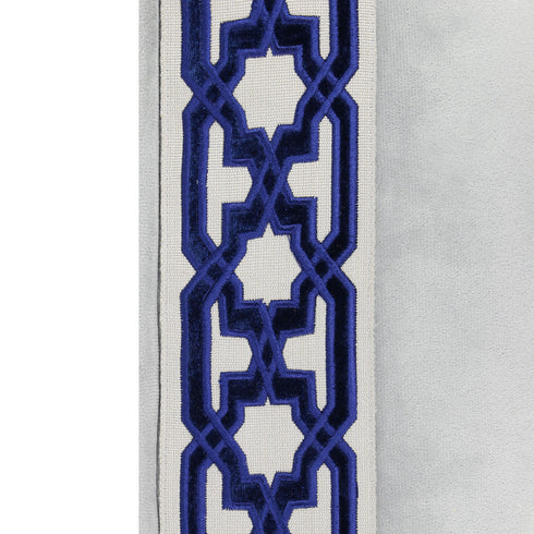 Alexa Grey Velvet Cushion