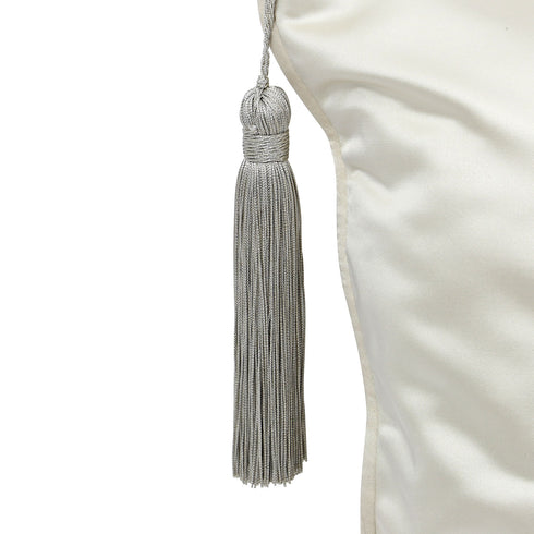 Serena Ivory Silk Cushion