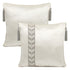 Serena Ivory Silk Cushion