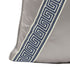 Romy Grey Silk Cushion