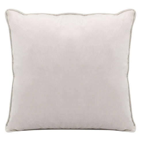 Elsa Grey Velvet Cushion