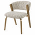 PRE ORDER Celine Gold & Off White Chair