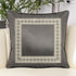 Naomi Grey Silk Cushion