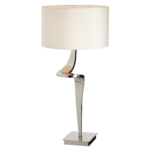 Fern Nickle Table Lamp