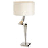 Fern Nickle Table Lamp