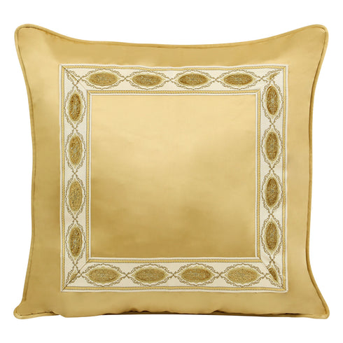 Eliza Gold Silk Cushion
