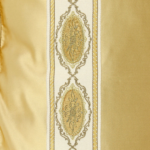 Eliza Gold Silk Cushion