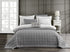 Patrice Grey Bedspread 3 Piece Set