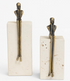 Travertine Thinking Couple