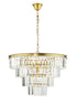 Melody Natural 6 Light Chandelier