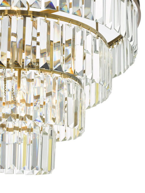Melody Natural 6 Light Chandelier