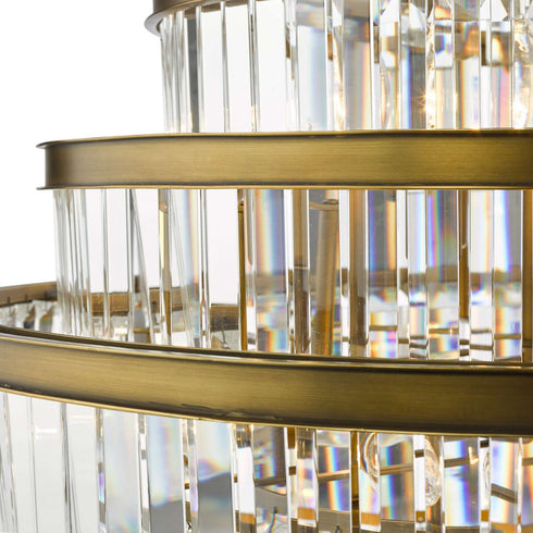 Melody Bronze 12 Light Chandelier