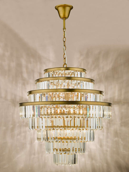 Melody Bronze 12 Light Chandelier