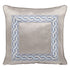 Rosa Grey Silk Cushion