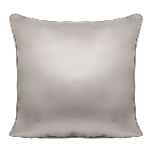 Rosa Grey Silk Cushion