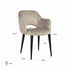 Giovanna Stone Dining Chair with arms