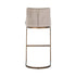 Bolton Quartz & Gold Bar Stool