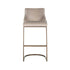Bolton Quartz & Gold Bar Stool