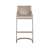 Olton Taupe & Gold Bar Stool